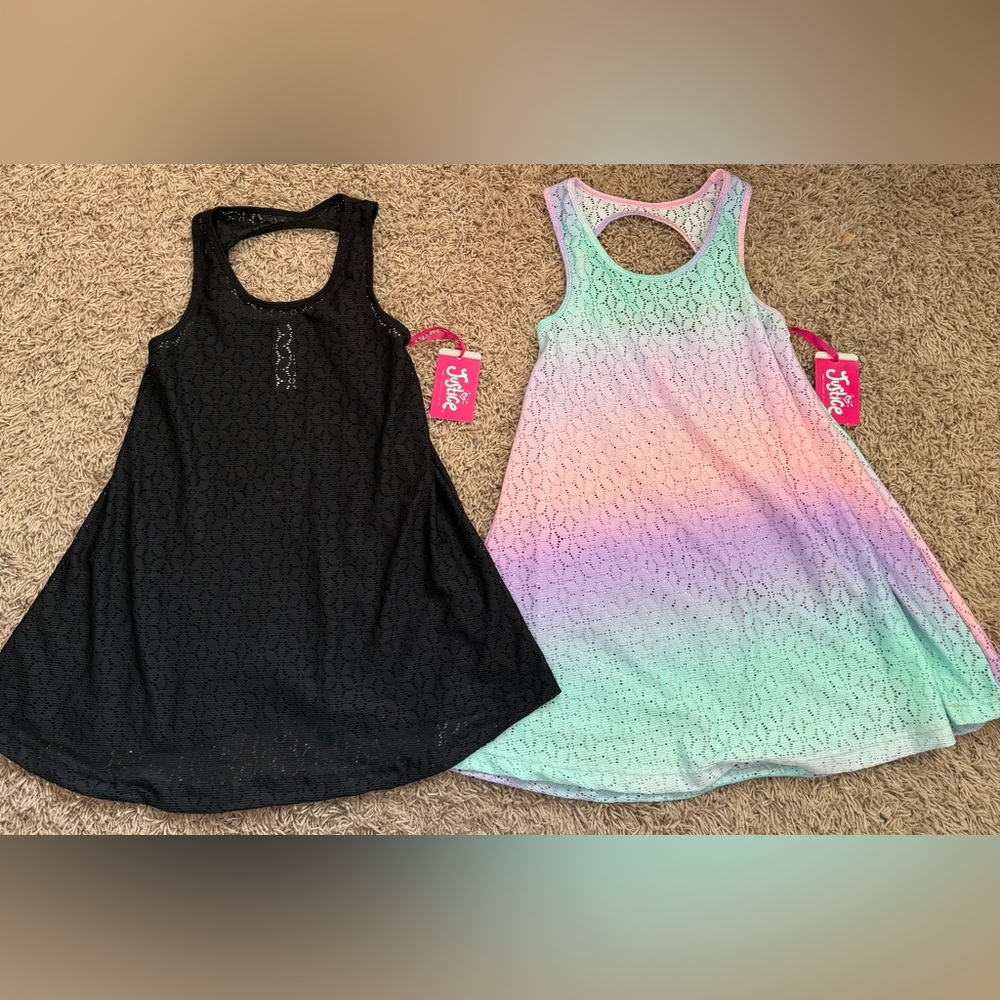 Justice Swimsuit Cover Up Dresses (2) Size: M (10)